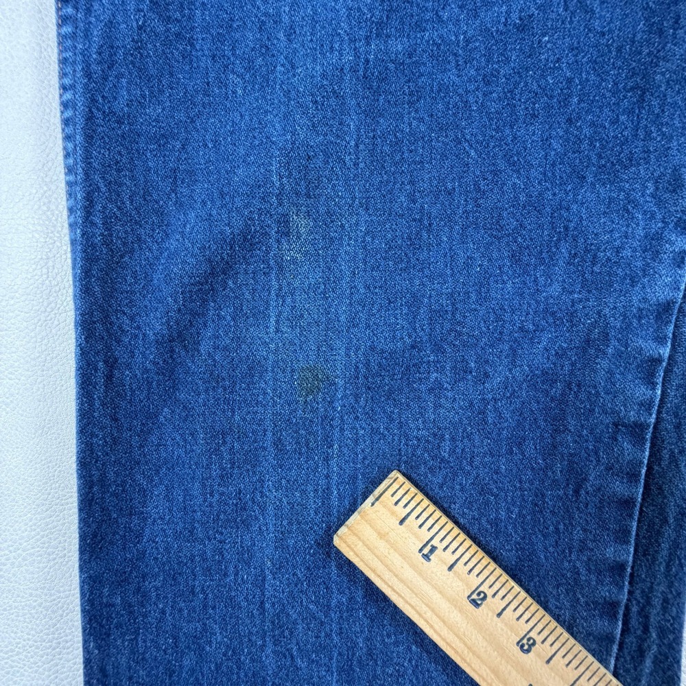 Wrangler Cowboy Cut Jeans Mens 34x38 Blue Straight Leg Made in USA 90s‎ Vintage - Picture 9 of 15